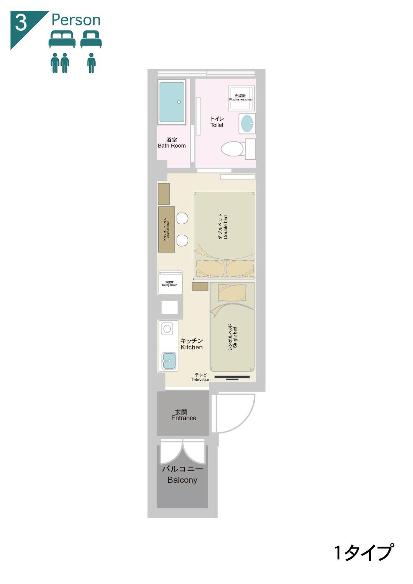 Nestay Inn Tokyo Waseda Екстер'єр фото